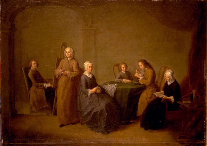 Portrait of the Artist with his Family